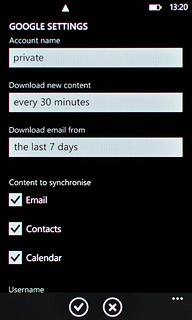 Press the field below Download new content.