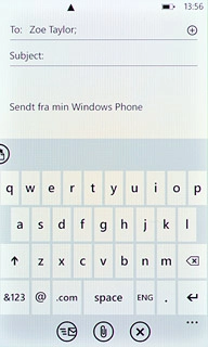 To add more recipients.Press the dots in the bottom right corner of the display.