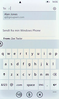 Press the required contact.
