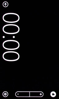 To zoom in or out:Press + or -.