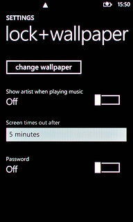 Press change wallpaper.Go to the required folder.