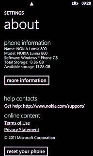 Press reset your phone.