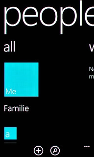 Press the dots in the bottom right corner of the display.