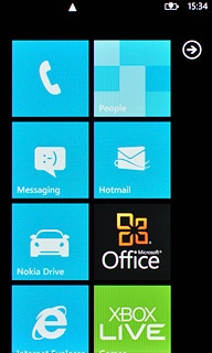 Press arrow right to open the main menu.