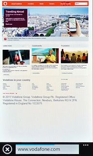 Press the dots at the bottom of the display.