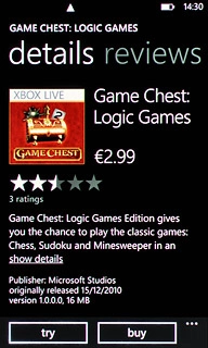 To buy an application:Press buy.