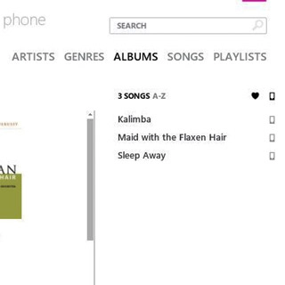 Select the required category at the top of the screen.Go to the required folder.
