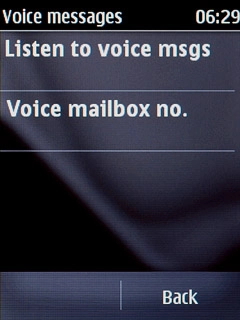 Press Voice mailbox no..