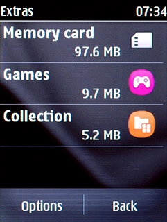 Press Games or Collection.