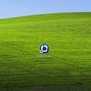 Start the program Nokia Suite on your computer.