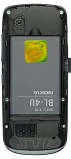 Turn the memory card as illustrated in the memory card holder.Slide the memory card into the memory card holder and press it until it clicks into place.