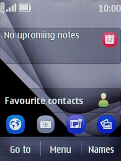 The 3G icon shows that 3G is available. If 3G isn't available, a different network mode is automatically selected.Further information: Select network mode