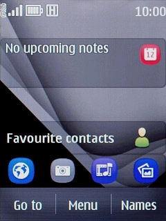 The HSDPA icon shows that an HSDPA data connection is active.Further information:Select network mode