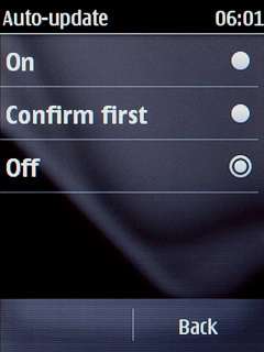 Press On, Confirm first or Off.