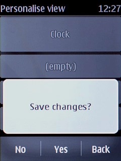 Press Yes to confirm.