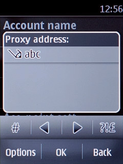 Key in 10.202.002.060 and press OK.