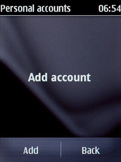 If no data connections have been created:Press Add.