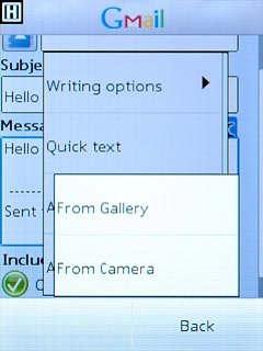Press From Gallery.Go to the required folder.