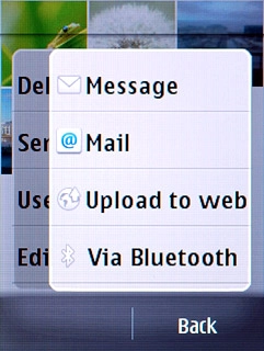 Press one of the following options:Message, go to 3a.