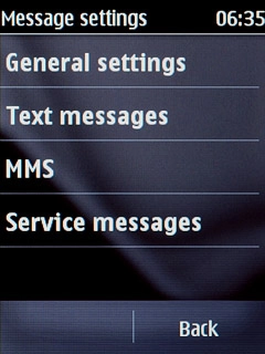 Press General settings.