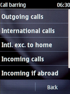 Press one of the following options:Outgoing calls