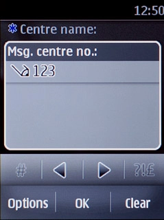 Key in +61415011501 and press OK.