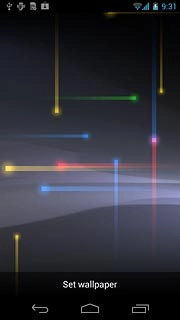 Press Set wallpaper.