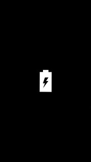 When the battery charging icon is displayed, charging is in progress.