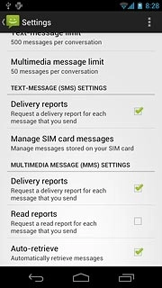 When the box next to the menu item is ticked (V), the function is turned on.