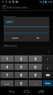 Key in 03 and press OK.
