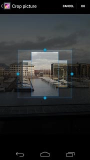 Drag the frame to the required position to select the required detail.