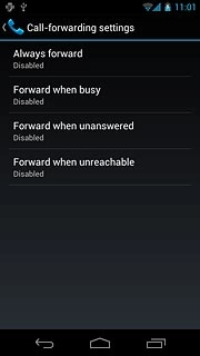 Forward when unanswered