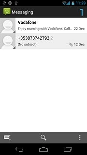 Press the new message icon.