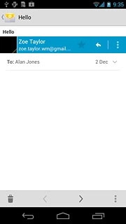 Press the delete icon.