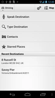 Starred Places, go to 2d.