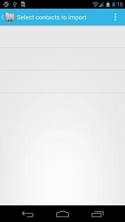 Press the settings icon.