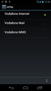 Press the settings icon.