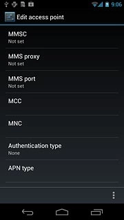 Press the settings icon.