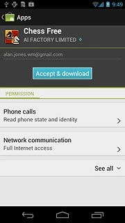 Press Accept & download.