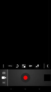 Press the middle dot at the bottom of the display to return to standby mode.