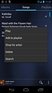 Press Add to playlist.
