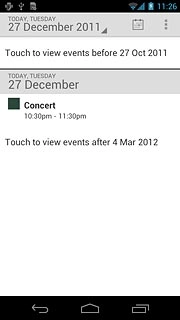 Press the settings icon.