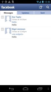 Press the new message icon.