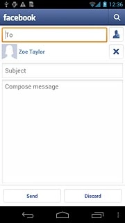 Press Subject and key in the required subject.