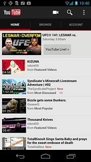 To log on manually:Press ACCOUNT.