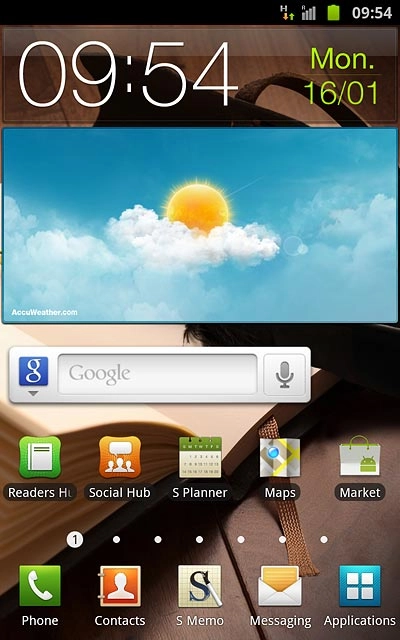 The HSDPA icon shows that an HSDPA data connection is active.Further information:Select network mode