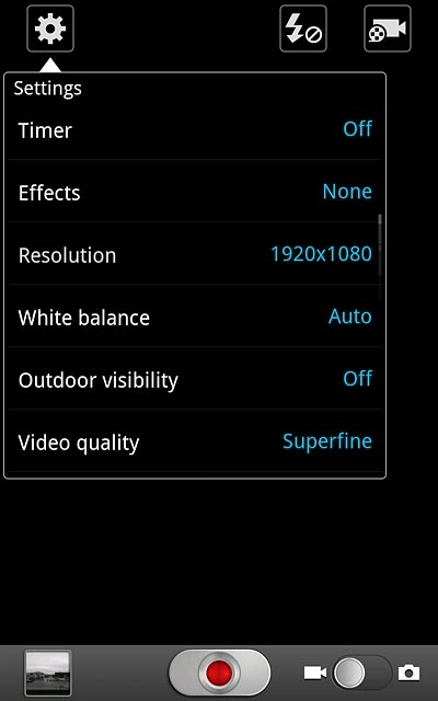 Press Video quality.