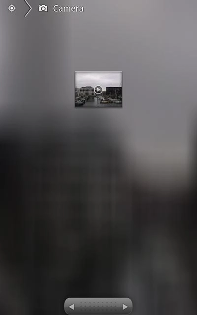 Press the required video clip.