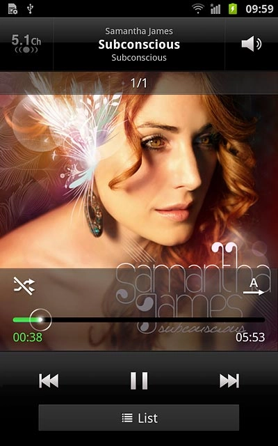 To go to the previous audio file:Press arrow left twice.