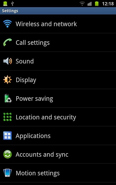 Press Accounts & sync.